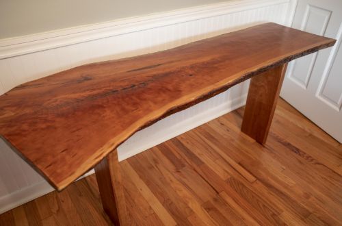 Live Edge side table by The Outer Ring